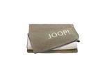 Wohndecke JOOP "Wohndecken 1er Pack" Gr. 150, grün (oliv), B:150cm, Obermaterial: 58% Baumwolle CO. 35% Polyacryl PAN. 7% Polyester PES., Wohndecken, Wohndecke