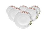 Pastateller VAN WELL "Pastateller Famosa ø 27 cm 6er Set bunt", bunt, Speiseteller