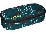 Schreibgeräteetui NEOXX "Schlamperbox, Jump", Kinder, blau (flash yourself), Polyester, Schreibgeräteetuis, teilweise aus recyceltem Material