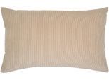 Dekokissen PAD "CASUAL", beige (sand, unifarben), B:35cm L:60cm, Polyacryl, Polyester, Dekokissen_Sitzkissen_Kissenhüllen, Made in Europe