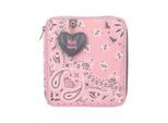 Buntstift DEPESCHE "2-Fach Federtasche Bandana Miss Melody 20 x 18,7 x 5,5 cm rosa", Kinder, rosa, Kunststoff, Stifte