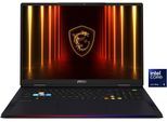 MSI Gaming-Notebook "Raider 18 HX AI A2XWJG-074", schwarz, 64 GB RAM 2 GB SSD, Core Ultra 9, Windows11Pro, Notebooks