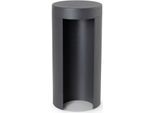 Pollerleuchte PACO HOME "CECILIA", grau, H:65cm Ø:12cm, Leuchten, Pollerleuchte Led Beleuchtung Modern Aluminium 3000K Standleuchte
