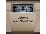 BAUKNECHT vollintegrierbarer Geschirrspüler "B0I D541A S", Energieeffizienz: C (A-G), silber (silberfarben), B:60cm H:82cm T:55,5cm, Geschirrspüler, ActiveDry - automatisches Türöffnungssystem