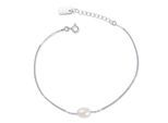 Armband AILORIA "Armband silver/white pearl MASAKI", silber, Armbänder, Damen, Armband