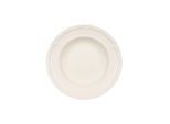 Suppenteller VILLEROY & BOCH "Suppenteller Manoir ø 22,8 cm weiß", weiß, Speiseteller