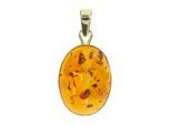 Kettenanhänger OSTSEE-SCHMUCK "- Classic 18x13 mm - Gold 333/000 - Bernstein" Gr. 27, gold (gold 333, goldfarben, gelb), Schmuckanhänger, Damen, Gelbgold 333, Kettenanhänger