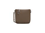 Umhängetasche SURI FREY "Umhängetasche SFY Buffey", Mädchen, Gr. B/H/T: 27cm x 27cm x 5cm 0, grau (taupe 900), Polyurethan, Taschen Umhängetasche