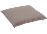 Sitzauflage H.O.C.K. "Linova", lila (pflaume,lila), B:40cm H:6cm, Obermaterial: 100% Polypropylen, Polsterauflagen, Outdoor Sitzkissen, 40x40x6cm, Stuhlkissen, salbei mint, gemustert