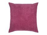 Dekokissen PAD "CASUAL", rosa (pink, unifarben), B:50cm L:50cm, Polyacryl, Polyester, Dekokissen_Sitzkissen_Kissenhüllen, Made in Europe