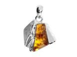 Kettenanhänger OSTSEE-SCHMUCK "- Mette - Silber 925/000 - Bernstein" Gr. 25, silber (silber 925, silberfarben, weiß), Schmuckanhänger, Damen, Silber 925 (Sterlingsilber), Kettenanhänger