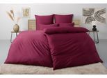 Bettwäsche OTTO HOME "Luisa", beere, B/L: 155cm x 220cm, 1 Stk., 1 Stk., Satin, B/L: 80cm x 80cm, 2 Stk., Satin, Obermaterial: 100% Baumwolle, Bettwäsche, Bettwäsche, 100% Baumwolle, ab Gr. 135x200, auch in PREMIUM Qualitäten erhältlich