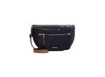 Umhängetasche TAMARIS "Umhängetasche TAS Gertraud", Mädchen, Gr. B/H/T: 30cm x 20cm x 8cm 0, blau (blau 500), Polyurethan, Taschen Umhängetasche