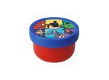 Lunchbox MEPAL "Fruchtbox mit Gabel Campus 300 ml", bunt (avengers), Lebensmittelaufbewahrungsbehälter, Lunchbox