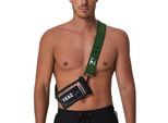 Handytasche YEAZ "Neopren-Gurt mit Handytasche OCEAN SHOT", grün, Obermaterial: 84% Neopren neoprene. 15% Kunststoff plastic. 1% Metall MT., Taschen
