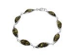 Armband OSTSEE-SCHMUCK "- Tonje - Silber 925/000 - Bernstein" Gr. 19, silber (silber 925, silberfarben, weiß), Armbänder, Damen, Silber 925 (Sterlingsilber), Armband