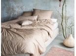 Bettwäsche IRISETTE "Mink 8835", braun, B/L: 155cm x 200cm, 1 Stk., 1 Stk., Biber, B/L: 80cm x 80cm, 2 Stk., Biber, Obermaterial: 100% Baumwolle, Bettwäsche, Bettwäsche, einzigartige kuschelig weiche Winterbettwäsche