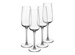 Champagnerglas VILLEROY & BOCH "Sekt- / Champagnergläser Afina 120 ml 4er Set transparent", bunt (transparent), Kristallglas, Trinkgefäße