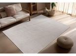 Teppich KAYOOM "Bandito 325", beige (silber), B:120cm H:11mm L:170cm, Polyester, Teppiche, Teppich, modernes Design, Kurzflor, Wohnzimmer