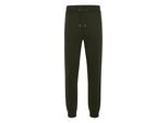 Jogginghose SOLID "Jogginghose SD Lenz", Herren, Gr. S, N-Gr, grün (rosin), Obermaterial: 60% Baumwolle CO. 40% Polyester PES., Hosen Jogginghose