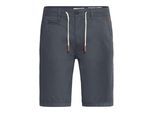 Chinoshorts BLEND "Chinoshorts BHKaito", Herren, Gr. S, N-Gr, blau (india ink), Obermaterial: 100% Baumwolle CO., Hosen Chinoshorts