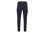 Cargohose BLEND "Cargohose BHNan", Herren, Gr. 28, Länge 30, blau (schwarz navy blau), Obermaterial: 98% Baumwolle CO. 2% Elasthan EL., Hosen Cargohose