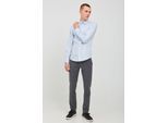 Stoffhose CASUAL FRIDAY "Stoffhose CFPhilip", Herren, Gr. 30, Länge 32, grau (pewter mix), Obermaterial: 52% Baumwolle CO. 45% Polyester PES. 3% Elasthan EL., Hosen Stoffhose