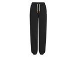 Sweathose OXMO "Sweathose OXMille", Damen, Gr. L, N-Gr, schwarz, Obermaterial: 55% Polyester PES. 45% Baumwolle CO., Hosen Sweathose