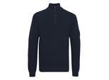 Troyer INDICODE "Troyer IDRevillan", Herren, Gr. XXL, blau (navy), Obermaterial: 46% Baumwolle CO recyc.. 34% Baumwolle CO. 20% Polyester PES., Pullover Troyer