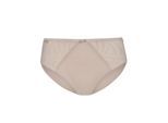 Slip SUSA "Damen Slip Nizza", Damen, Gr. 38, beige (sand), Stoff, Obermaterial: 70% Baumwolle CO. 21% Polyamid PA. 9% Elasthan EL., Unterhosen Slip