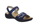 Sandale JOSEF SEIBEL "Ibiza 86, ocean", Damen, Gr. 40, blau (ocean), Obermaterial: 100% Rindsleder Leather cow., Schuhe Sandale