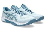 Hallenschuh ASICS "GEL-TACTIC 13", Herren, Gr. 45, cool grau, saba blau, Synthetik, Schuhe Hallenschuh, besonders geeignet für Handball und Volleyball