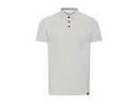 Poloshirt SOLID "Poloshirt SDTripPolo", Herren, Gr. M, grau (lig grau m), Obermaterial: 60% Baumwolle CO. 40% Polyester PES., Shirts