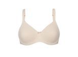 Bügel-BH SUSA "Bügel BH Montreal", Damen, Gr. 70, Cup E, beige, Stoff, Obermaterial: 76% Polyamid PA. 24% Elasthan EL., BHs Bügel-BH