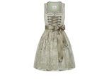 Dirndl NÜBLER "Dirndl mini Vivian", Damen, Gr. 44, EURO, grün, Obermaterial: 100% Polyester PES., Kleider