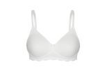 Bügelloser BH SUSA "BH ohne Bügel Nizza", Damen, Gr. 90, Cup A, beige (natur), Obermaterial: 58% Baumwolle CO. 36% Polyamid PA. 6% Elasthan EL., BHs