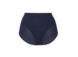 Shapingslip SUSA "Shaper Slip Milano", Damen, Gr. 44, blau (marine), Stoff, Obermaterial: 84% Polyamid PA. 13% Elasthan EL. 3% Baumwolle CO., Unterhosen
