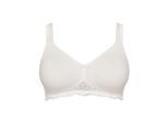 Bügelloser BH SUSA "BH ohne Bügel Organic Cotton", Damen, Gr. 95, Cup A, beige (natur), Stoff, Obermaterial: 55% Baumwolle CO. 36% Polyamid PA. 9% Elasthan EL., BHs
