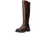 Stiefel GABOR "Gabor Stiefel Nappaleder", Damen, Gr. 38, braun (mittelbraun), Nappaleder, Schuhe Stiefel
