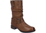 Stiefel JOSEF SEIBEL "Sanja 14, cognac", Damen, Gr. 37, braun (cognac), Obermaterial: 100% Rindsleder Leather cow., Schuhe Stiefel