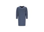 Hausanzug HAJO "Nachthemd", Herren, Gr. XL, blau, Obermaterial: 100% Baumwolle CO., Homewear-Sets Hausanzug