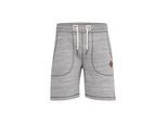 Sweatshorts SOLID "Sweatshorts SDAris", Herren, Gr. M, N-Gr, grau (lig grau m), Obermaterial: 93% Baumwolle CO. 7% Polyester PES., Hosen Sweatshorts
