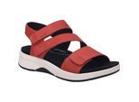 Sandale JOSEF SEIBEL "Estelle 03, rot", Damen, Gr. 38, rot, Obermaterial: 100% Rindsleder Leather cow., Schuhe Sandale