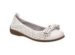 Ballerina JOSEF SEIBEL "Fenja 24, weiss", Damen, Gr. 39, weiß, Obermaterial: 100% Rindsleder Leather cow., Schuhe Ballerina