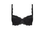 Dirndl-BH SUSA "Push up Dirndl BH Wiesn-Zauber", Damen, Gr. 100, Cup A, schwarz, Spitze, Obermaterial: 59% Polyamid PA. 37% Baumwolle CO. 4% Elasthan EL., BHs Dirndl-BH