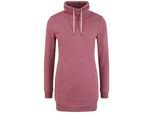 Kapuzenpullover OXMO "Hoodie OXVilma", Damen, Gr. M, rot (wine rot m), Obermaterial: 70% Baumwolle CO. 30% Polyester PES., Sweatshirts Kapuzenpullover