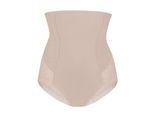 High-Waist-Panty SUSA "Highwaist Panty Milano", Damen, Gr. 36, beige (sand), Obermaterial: 86% Polyamid PA. 11% Elasthan EL. 3% Baumwolle CO., Unterhosen