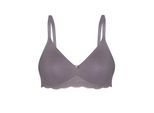 Bügelloser BH SUSA "BH ohne Bügel Nizza", Damen, Gr. 90, Cup C, lila (frosty lavender), Obermaterial: 58% Baumwolle CO. 36% Polyamid PA. 6% Elasthan EL., BHs