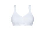 Minimizer-BH SUSA "Minimizer ohne Bügel Nizza", Damen, Gr. 80, Cup B, weiß, Obermaterial: 75% Baumwolle CO. 20% Polyamid PA. 5% Elasthan EL., BHs Minimizer-BH