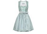 Dirndl NÜBLER "Midi Dirndl Gabrina", Damen, Gr. 38, EURO, grün, Obermaterial: 100% Polyester PES., Kleider